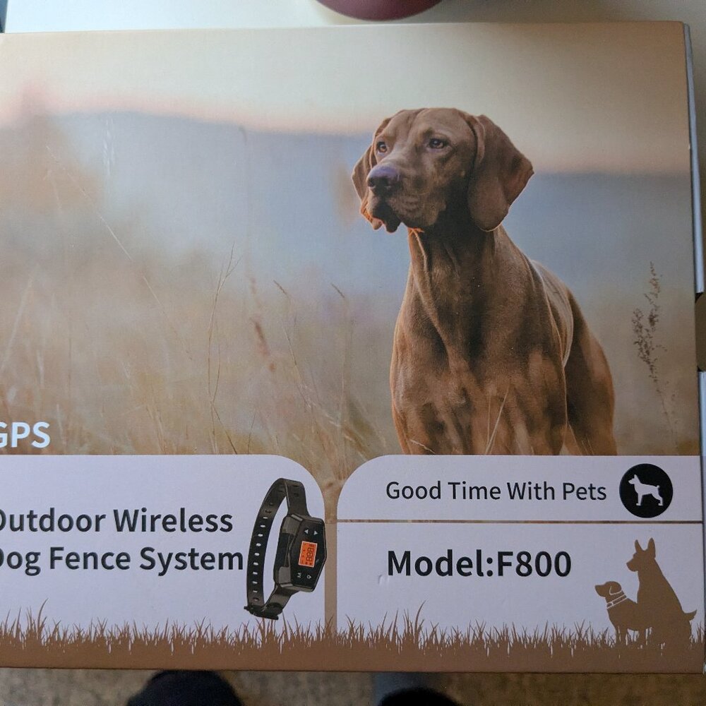 Wireless dog fence